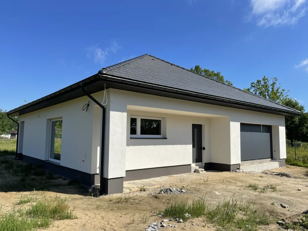 Energetski učinkovita prizemnica - omotnica krova-garaža